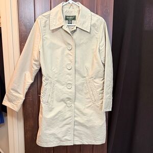 Eddie Bauer Women's Tan Trench Coat